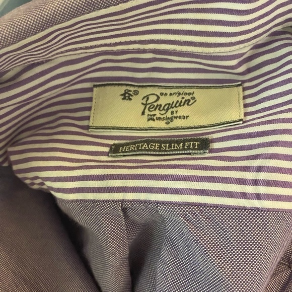 Original Penguin Heritage Slim Fit button-down shirt - Picture 6 of 6